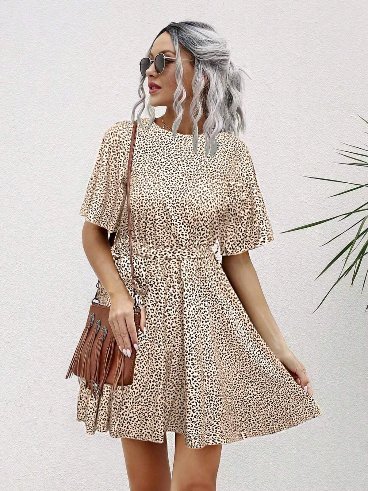 Women's Random Printed Simple Daily Dress