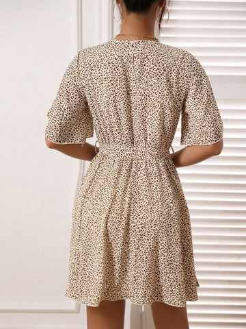 Women's Random Printed Simple Daily Dress