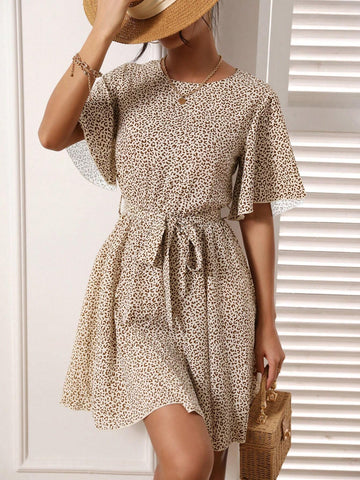 Women's Random Printed Simple Daily Dress