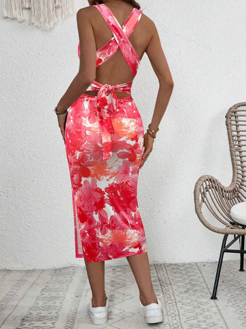 Women's Random Printed Simple Daily Dress