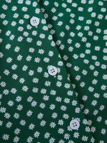 VCAY Women's Random Printed Simple Daily Shirt