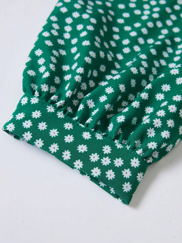 VCAY Women's Random Printed Simple Daily Shirt