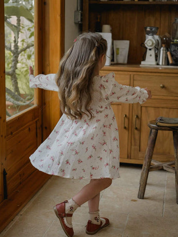 Vintaside Kids (Small) Girls' Ditsy Floral Cotton Dress