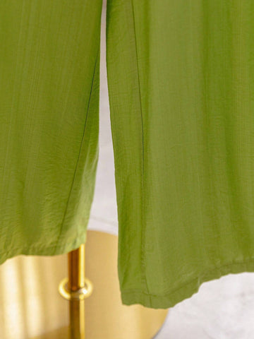 Holiday Casual Solid Color Sleeveless Jumpsuit With Drawstring Waist