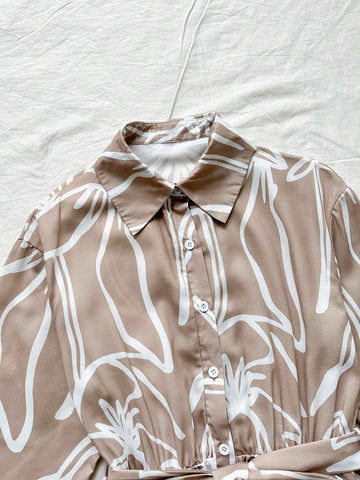 Linen-Like, Refreshing, Casual, Loose Jumpsuit For Vacation