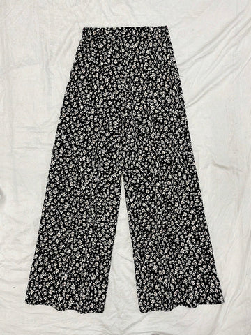 WYWH Women's Casual-Fitting Floral Printed Vacation Leisure Pants