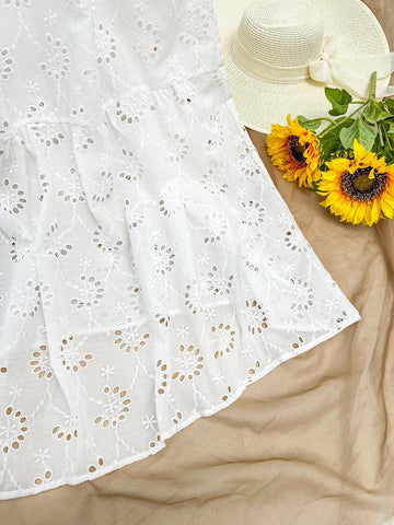 Women's Holiday Romantic Pastoral Seaside Casual Holiday Burnt Flower Texture Shell