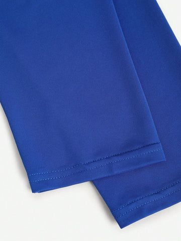 Casual/Work 3/4 Sleeve Mid-Length Dress, Comfortable Wear For Spring/Autumn