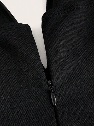 Solid Wide Leg Tube Jumpsuit