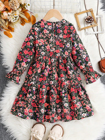 Young Girl Cute Pink 3D ButterFly Shaped Cap Sleeve Dress , Fashionable,For Halloween,For Christmas