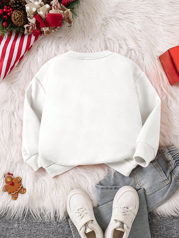 Young Girl Detachable Large Butterfly Decorated Red Round Neck Loose Casual Sweatshirt,Great For Casual & Daily Wear & School Daily In Autumn & Winter