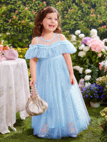 Young Girl Elegant Lovely Party Dress For Girls (Toddler)