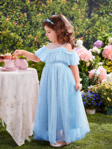 Young Girl Elegant Lovely Party Dress For Girls (Toddler)