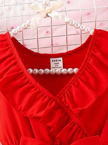 Young Girl Romantic Elegant Casual Sleeveless Comfortable Breathable Vacation Dress With Waistband For Spring And Autumn