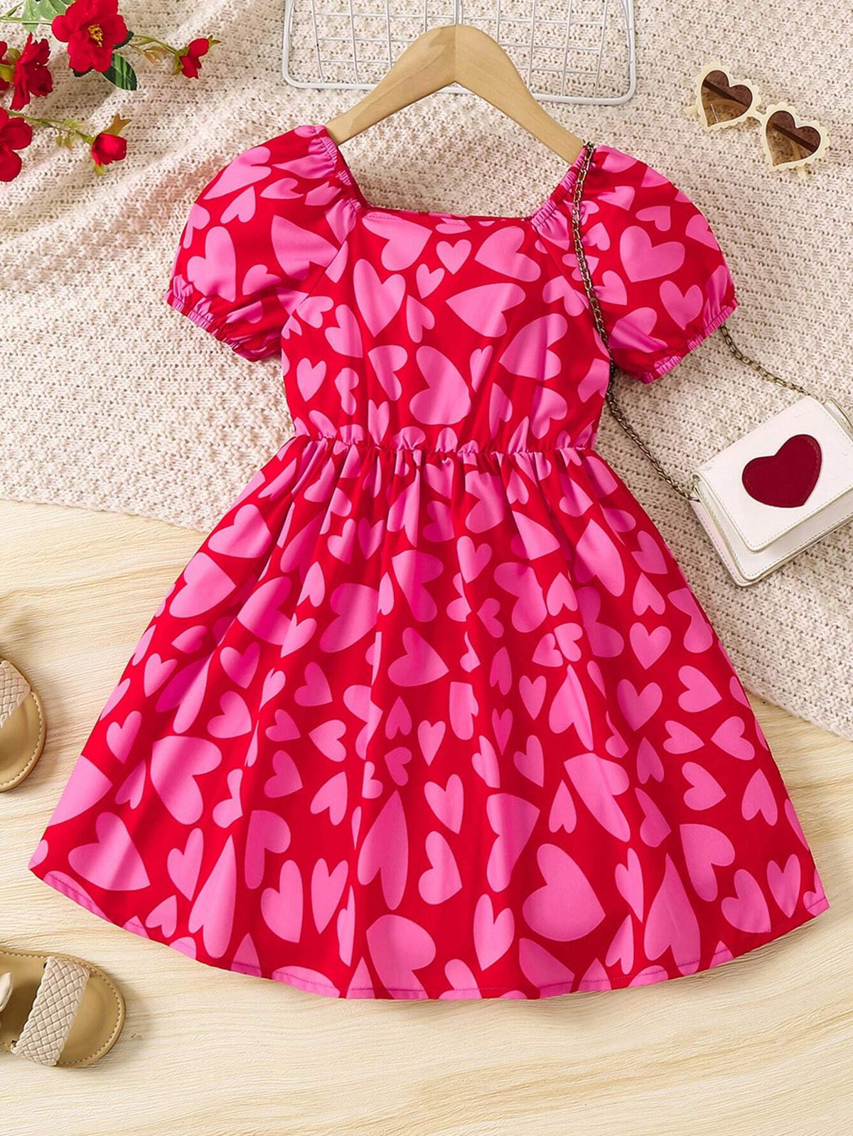 Young Girl Valentine's Day Dress