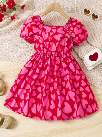 Young Girl Valentine's Day Dress
