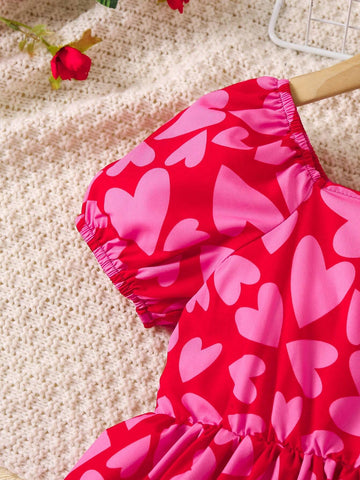 Young Girl Valentine's Day Dress