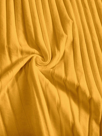 Young Girl' Casual Crew Neck Short Sleeve Multi-Piece Set Dress