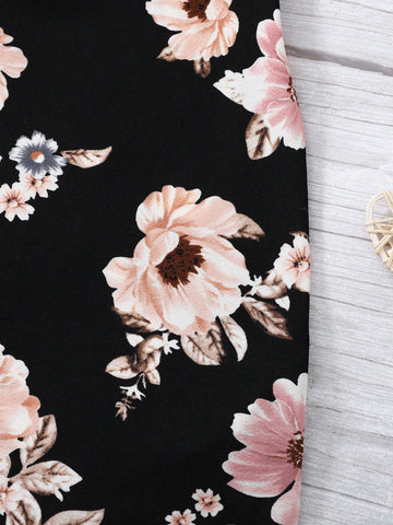 Young Girl's Fashionable And Elegant Casual Dress