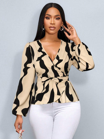 Women All-Over Print Long Sleeve Shirt