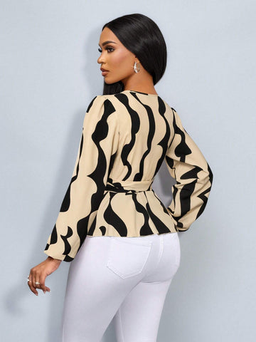Women All-Over Print Long Sleeve Shirt