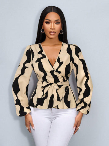 Women All-Over Print Long Sleeve Shirt