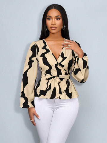 Women All-Over Print Long Sleeve Shirt