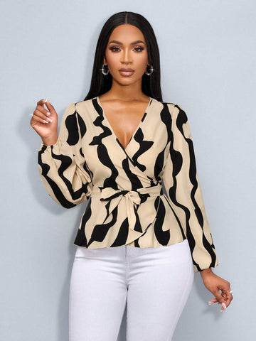 Women All-Over Print Long Sleeve Shirt