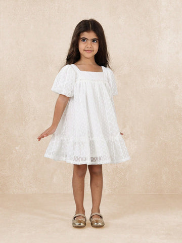 Young GirlsComfy Young Girl Bow Tulle Dress