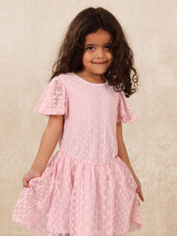 Young GirlsComfy Young Girls Sparkle Lace Dress