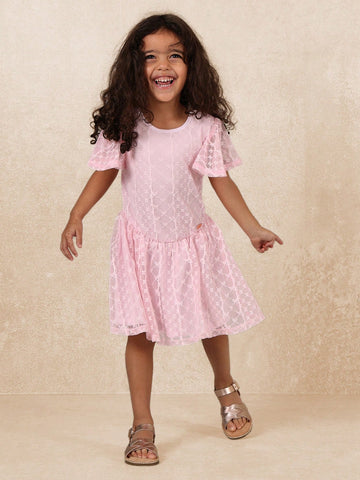 Young GirlsComfy Young Girls Sparkle Lace Dress