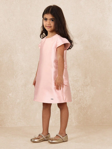 Young Girls Comfy Young Girls Bow Shift Dress
