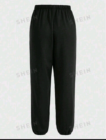 ROMWE Grunge Punk Women's Star Printed Jogger Pants
