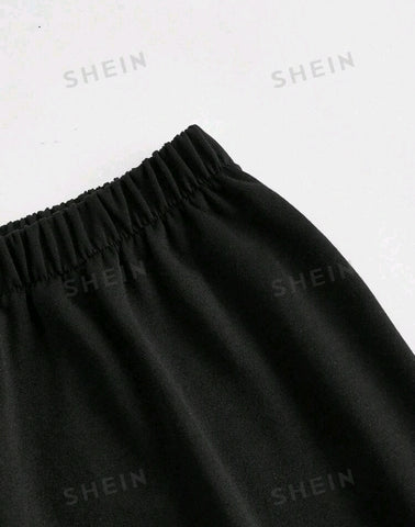 ROMWE Grunge Punk Women's Star Printed Jogger Pants