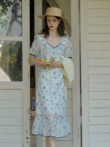 Women's Long Casual Dress With Patchwork And Color Collision Design, Perfect For Vacation