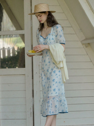 Women's Long Casual Dress With Patchwork And Color Collision Design, Perfect For Vacation