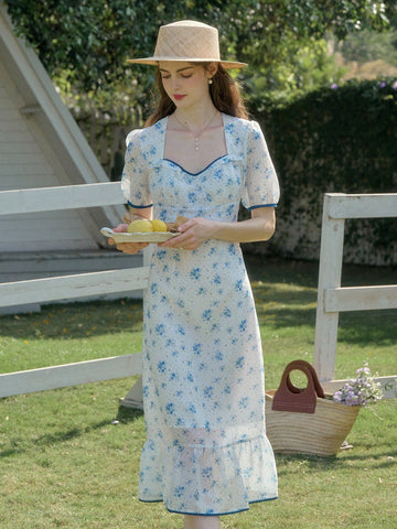 Women's Long Casual Dress With Patchwork And Color Collision Design, Perfect For Vacation