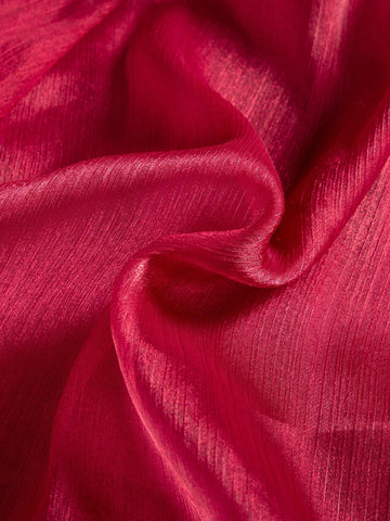 Sleeveless Elegant Long Net Yarn Evening Gown