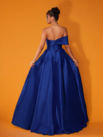 Smilprince Long High-End Atmosphere Banquet Evening Dress