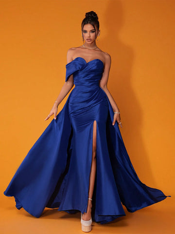 Smilprince Long High-End Atmosphere Banquet Evening Dress