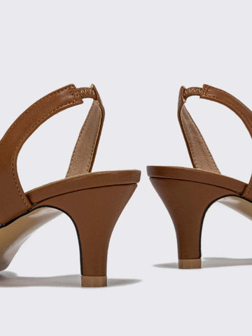 Snakeskin Embossed Point Toe Stiletto Heeled Slingback Pumps