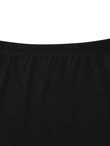 Solid Color High Waisted Ruffle Hem Bodycon Pencil Skir