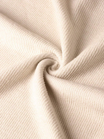 Solid Color Round Neck Waist-Revealing Tie Knot Long Sleeve Mermaid Hem Bodycon Long Dress,Fashionable,Party,Casual,Simple,Elegant,Hot Girl,Dating,Autumn And Winter New Women's Clothing