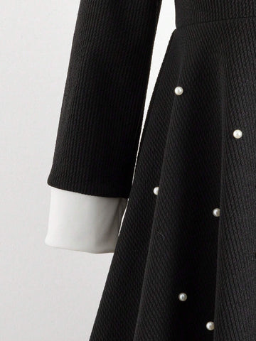 Streecool Kids Girls' Sweet & Lovely Gradient Pink Butterfly Puff Sleeve Mesh Patchwork Dress