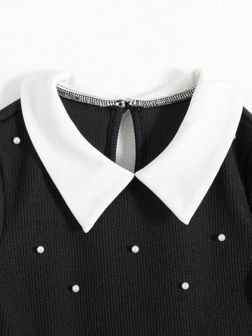 Streecool Kids Girls' Sweet & Lovely Gradient Pink Butterfly Puff Sleeve Mesh Patchwork Dress