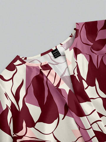 Casual Minimalist Apricot Elegant Women Shirt