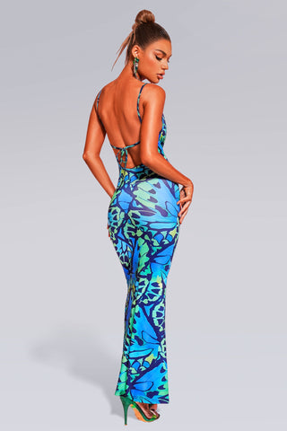 Sukia Printed Maxi Dress