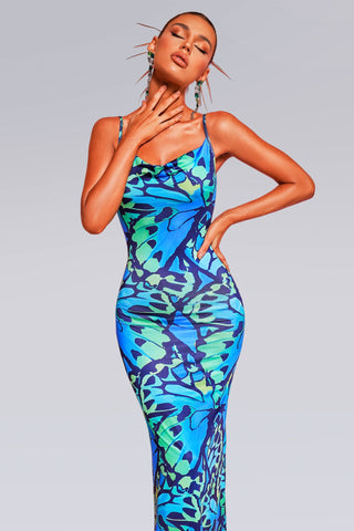 Sukia Printed Maxi Dress