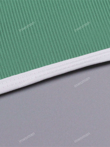 Summer Fashion Women's Suspender, Strapless, Hollowed Out, Exposed Belly, Slim Fit, Long Sexy Dress Set