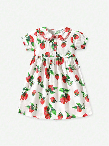 Summer Girls' Cute Lace Dress